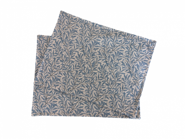 William Morris Willow Bough Leaf Blue Place Mats